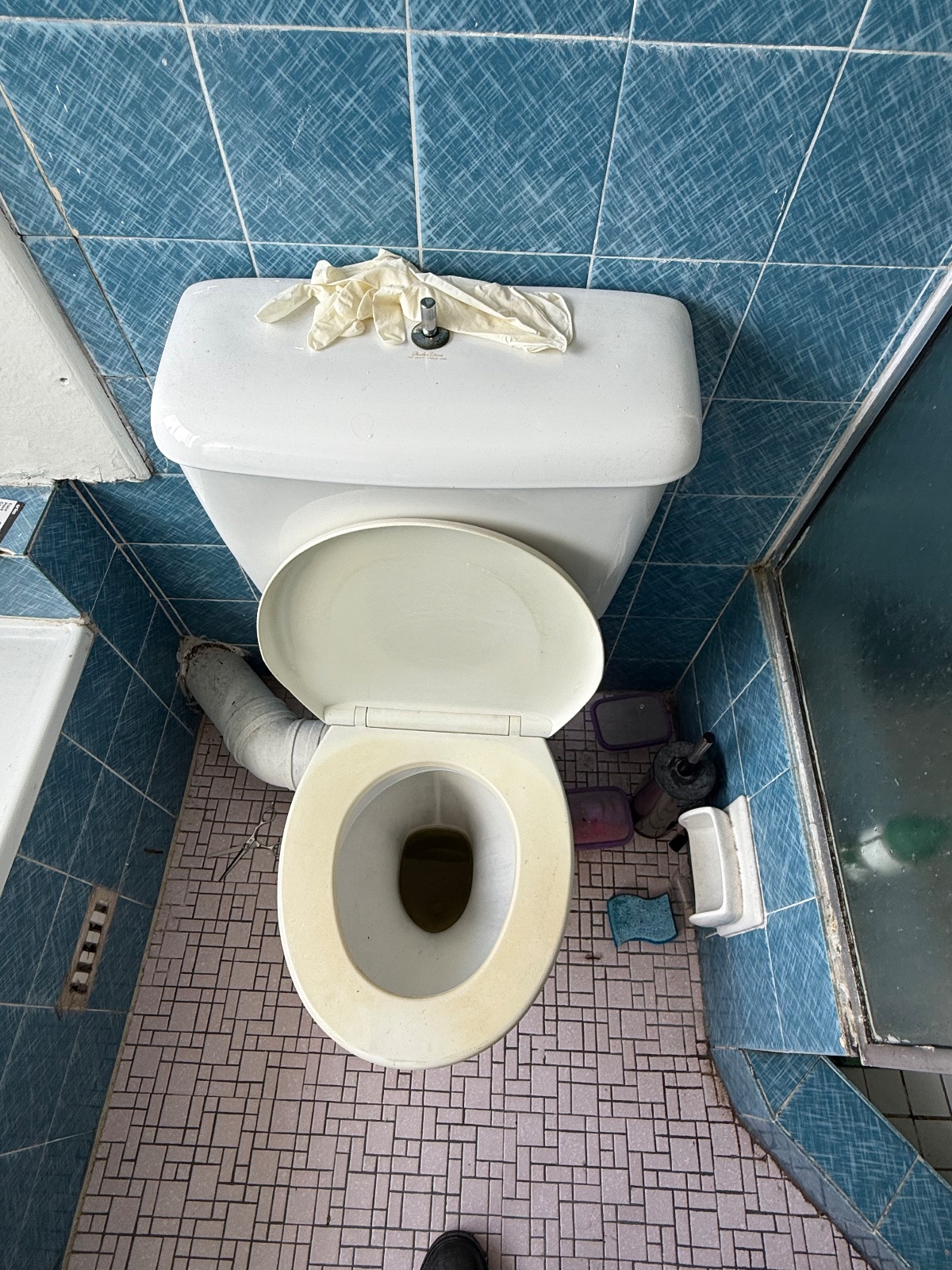 Before - Bathroom Deep Clean